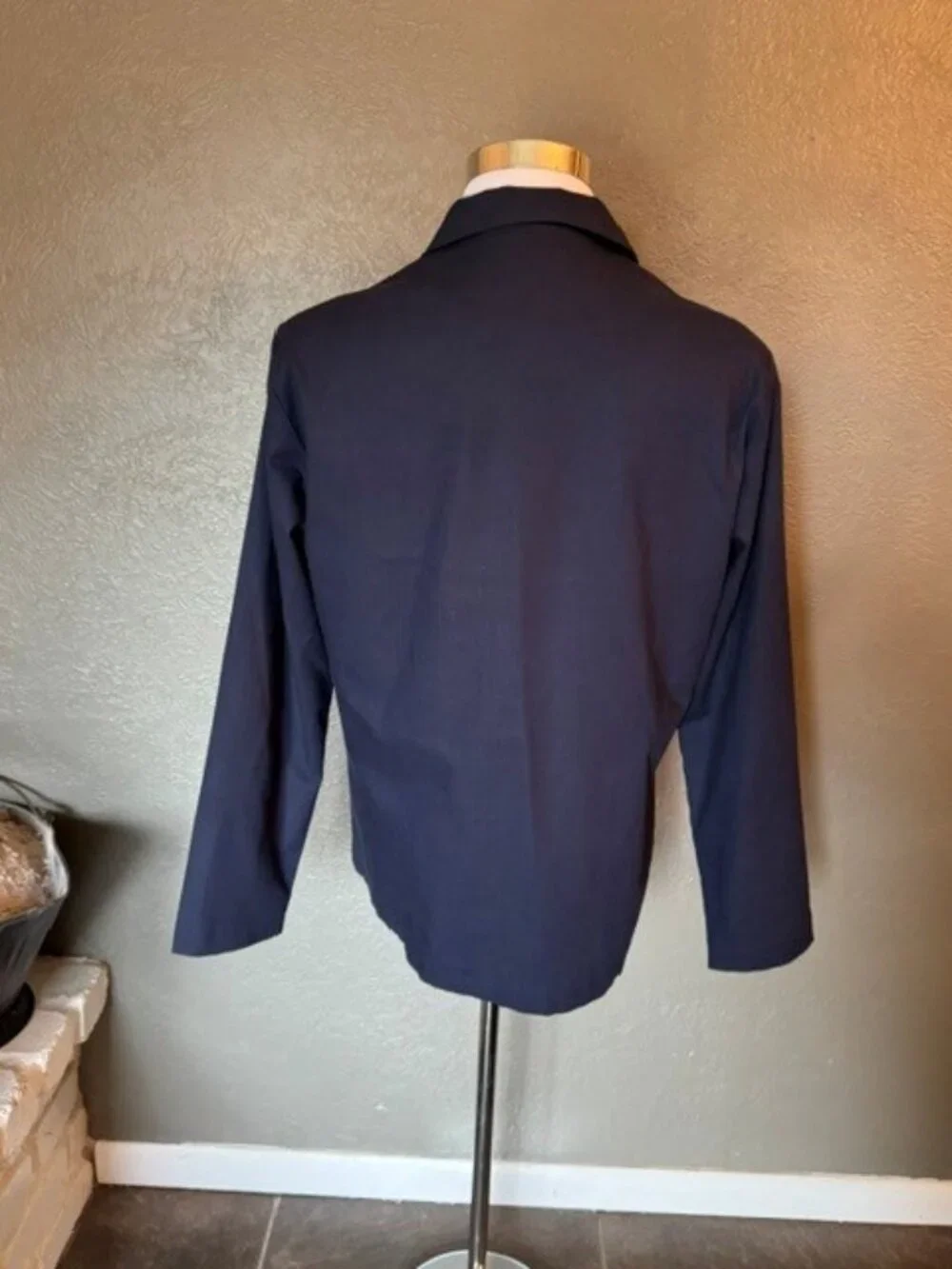 Brooks Brothers Mens Casual Blue Pinstripe Brooks Brothers Jacket - M